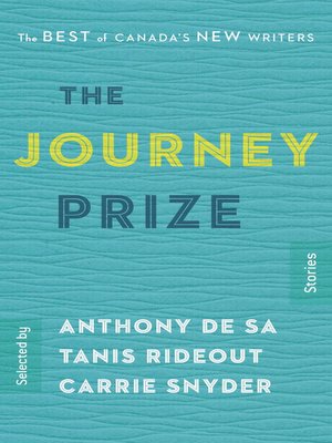 The Journey Prize Stories 27 - ebook